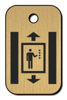 Klíčenka - výtah